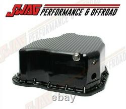 01-10 6.6L Duramax High Capacity Aluminum Deep Engine Oil Pan & JV8 Lube READ