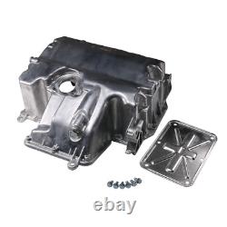 03p103602a Aluminium Engine Oil Sump Pan For Vw Polo 6r1 6c1 1.2 Tdi 2009-2014