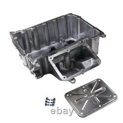 03p103602a Aluminium Engine Oil Sump Pan For Vw Polo 6r1 6c1 1.2 Tdi 2009-2014