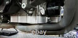 2008-2019 Hayabusa Low Profile Billet Oil Pan W Swivel Pick Up & Cooler Port