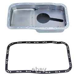 4 Quart Baffled Oil Pan for Acura & Honda Civic Integra B16 B18C B18B Steel NEW