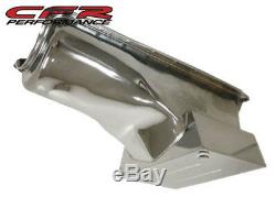 8 Quart Front Sump Chrome Oil Pan For 70-82 Ford Small Block 351c 351m 400 V8