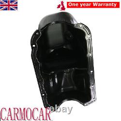 8mm Holes Engine Oil Sump Pan For Fiat Punto 1.2L 8v 1994-2007 Petrol Steel New
