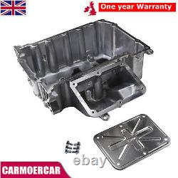 Aluminium Engine Oil Sump Pan 03P103602A For SEAT IBIZA MK5 1.2 TDI 2010-ONWARDS