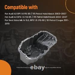 Aluminium Engine Oil Sump Pan for VW Polo/Golf 1.4 1.6 2002-2009 03C103603S
