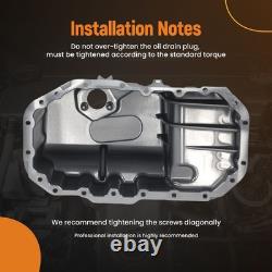 Aluminium Engine Oil Sump Pan for VW Polo/Golf 1.4 1.6 2002-2009 03C103603S