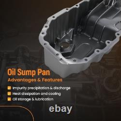 Aluminium Engine Oil Sump Pan for VW Polo/Golf 1.4 1.6 2002-2009 03C103603S