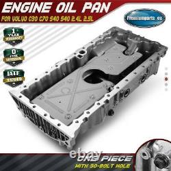 Aluminum Engine Oil Pan for Volvo C30 C70 S40 S40 2.4L 2.5L 30777739 30777912