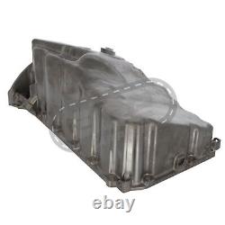 BMW 5 Series G30 2016-2022 2.0 Aluminium Engine Oil Sump Pan With Sensor Hole