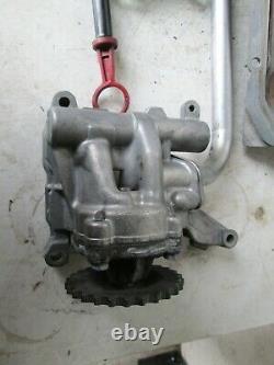 BMW E36 M3 3.0 S50B30 oil sump pan, oil pump dip stick and tube and bolts