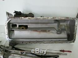 BMW E36 M3 3.2 evo S50B32 twin oil pump with sump pan dip stick tube bolts