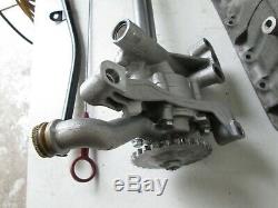 BMW E36 M3 3.2 evo S50B32 twin oil pump with sump pan dip stick tube bolts 3
