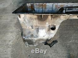 BMW E38 728i M52 E34 M50 OIL SUMP PAN (BMW E30 M50 M52 SWAP CONVERSION) REPAIRED