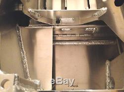 Bb Chevy Aluminum Wet Sump Oil Pan 20385-b/rl Billet Rail Pro Series