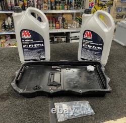 Bmw 8 Speed Zf Automatic Transmission Oil Pan Sump Filter Service Kit Bolts 10l