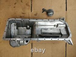 Bmw E34 M50 Oil Pan Sump + Pickup Tube E30 M52 S52 M54 Swap (damage) -ships Fast