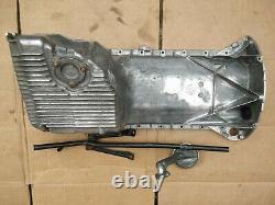 Bmw E34 M50 Oil Pan Sump +pickup +dipstick Tube E30 M52 S52 M54 Swap -ships Fast