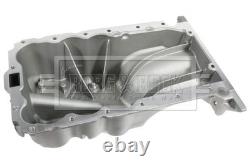 Borg & Beck Engine Oil Sump Pan Aluminium fits Opel Insignia 2011-2017 BSP1041