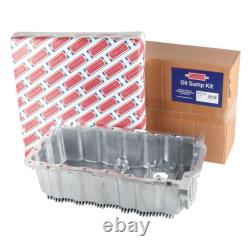 Borg & Beck Engine Oil Sump Pan Aluminium fits Seat Leon 2005-2012 1.6 BSP1023