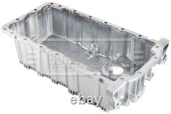 Borg & Beck Engine Oil Sump Pan Aluminium fits Seat Leon 2005-2012 1.6 BSP1023