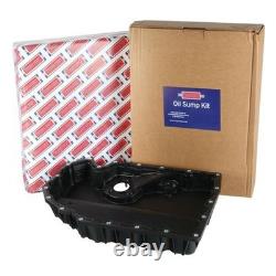 Borg & Beck Engine Oil Sump Pan Plastic fits Audi TT 2014-2025 2.0 1.8 BSP1022
