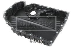 Borg & Beck Engine Oil Sump Pan Plastic fits Audi TT 2014-2025 2.0 1.8 BSP1022