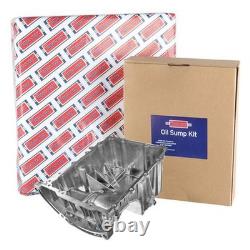 Borg & Beck Engine Oil Sump Pan Steel fits Ford 2013-2022 1.0 1762525 1824794