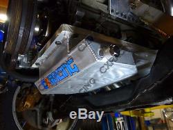 CXRacing Front Sump Aluminum Oil Pan For Nissan 350Z GM LS1/LSx Swap