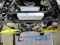 CXRacing LS1 LS Oil Pan Front Sump Motor Swap+Cooler Sandwitch For 240SX S13 S14