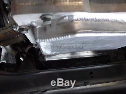 CXRacing Rear Sump Aluminum Oil Pan For 89-00 Nissan 300ZX Z32 GM LS1/LSx Swap