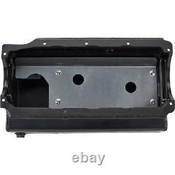 Dan Olson Racing WS350KAB Aluminum Wet Sump SBC Oil Pan, Black