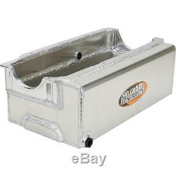 Dan Olson Racing WS350KA Aluminum Wet Sump SBC Oil Pan, Uncoated