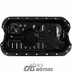 Engine Oil Pan & Gasket for 96-00 Honda Civic Del Sol 1.6L SOHC 11200P2A000