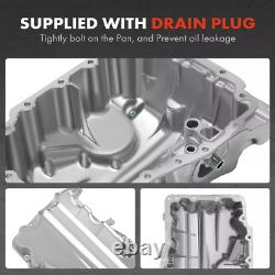 Engine Oil Pan Sump for Seat Mii KF1 KE1 Skoda Citigo NF1 VW Up! 1.0 FWD Hatch