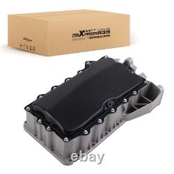 Engine Oil Pan Sump for VW Golf Jetta 2002-2010 6A103601AP Aluminum