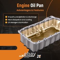 Engine Oil Pan Sump for VW Golf Jetta 2002-2010 6A103601AP Aluminum