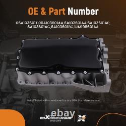Engine Oil Pan Sump for VW Golf Jetta 2002-2010 6A103601AP Aluminum