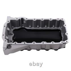Engine Oil Pan Sump for VW Golf Jetta 2002-2010 6A103601AP Aluminum