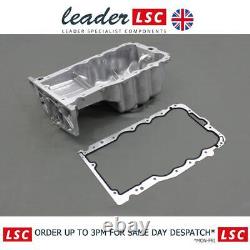 Engine Oil Pan Sump with Gasket Vauxhall Corsa D Z12XEP 9128622 New SP9509