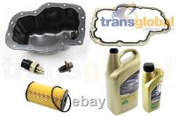 Engine Oil Sump Pan Filter & 6L 5W30 Oil for Land Rover Discovery 3 4 2.7 TDV6