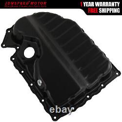 Engine Oil Sump Pan Fit Audi S3 8V 2.0 16 2013-2017 Valve With Sensor Hole New