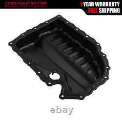 Engine Oil Sump Pan Fit Audi S3 8V 2.0 16 2013-2017 Valve With Sensor Hole New