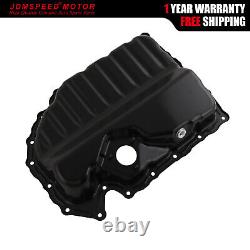 Engine Oil Sump Pan Fit Audi S3 8V 2.0 16 2013-2017 Valve With Sensor Hole New