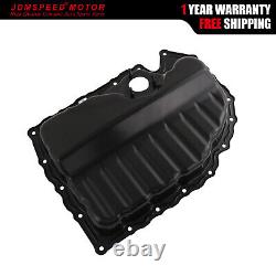 Engine Oil Sump Pan Fit Audi S3 8V 2.0 16 2013-2017 Valve With Sensor Hole New