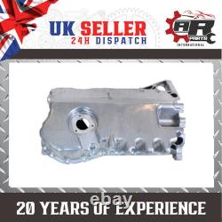 Engine Oil Sump Pan fits Volkswagen Golf V (1K1) 3.2 R32 4Motion 2005-2009