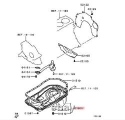 Engine Oil Sump Pan for Mitsubishi L200 KA4T Series 4 2.5D