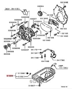 Engine Sump Oil Pan Mitsubishi Pajero V26w Mk2 2.8t