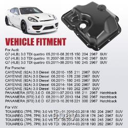 FOR AUDI Q7 3.0 (2007-2015), VW, Porsche NEW STEEL ENGINE OIL SUMP PAN 059103602AB