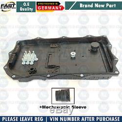 FOR BMW 320d 330d 335d AUTOMATIC TRANSMISSION GEARBOX SUMP PAN FILTER 8L OIL KIT