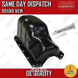 Fiat Grande Punto 1.2L 1.4L 2005On Steel Engine Oil Sump Pan With Sealant New